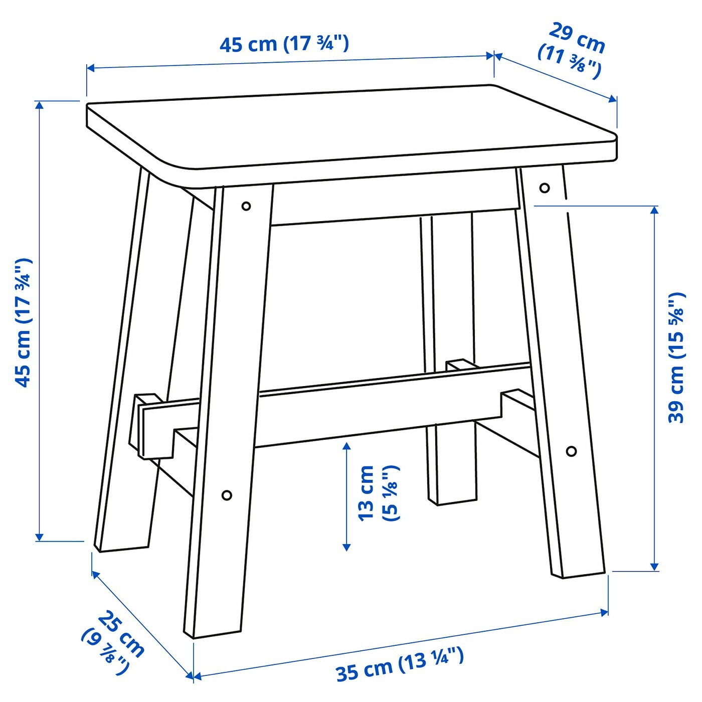 NORRÅKER Stool