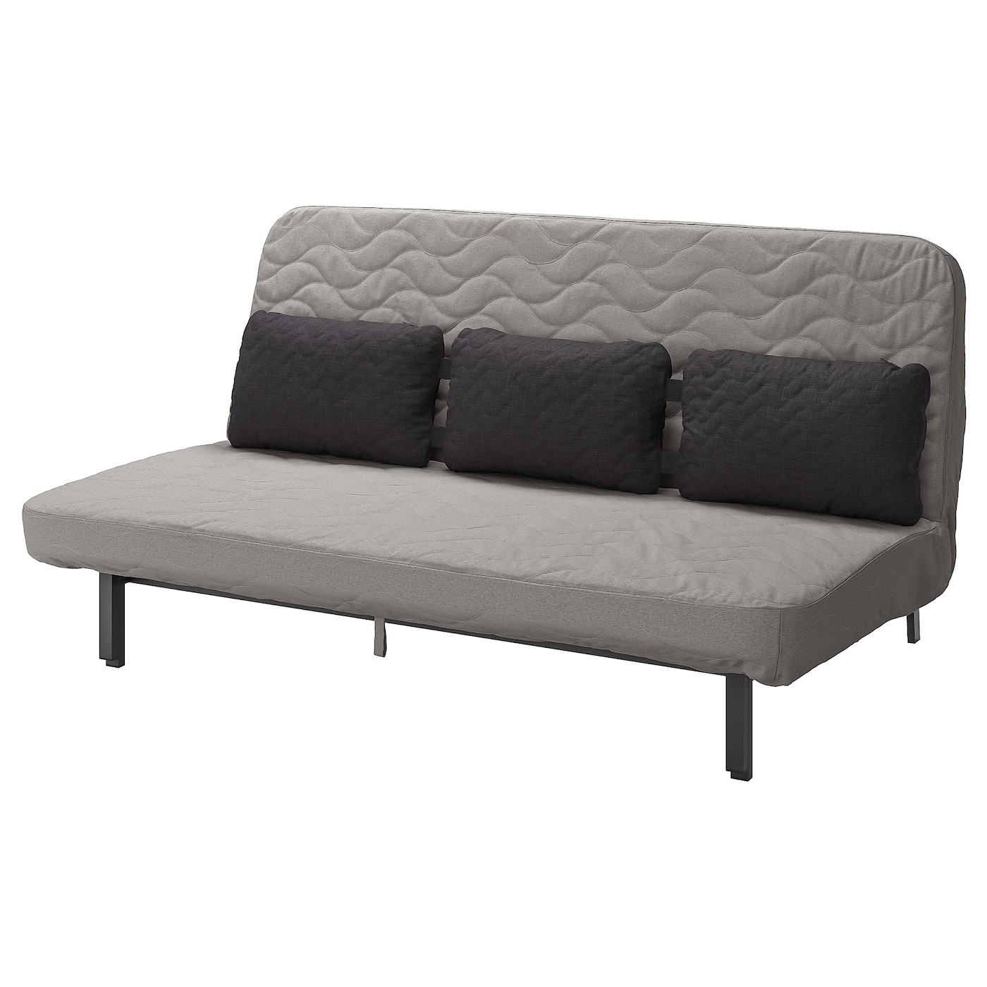 NYHAMN Sofa-bed with triple cushion