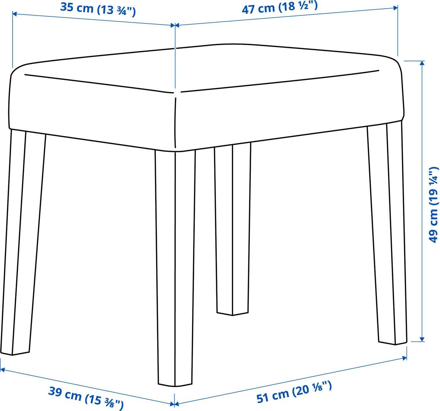 SAKARIAS Stool