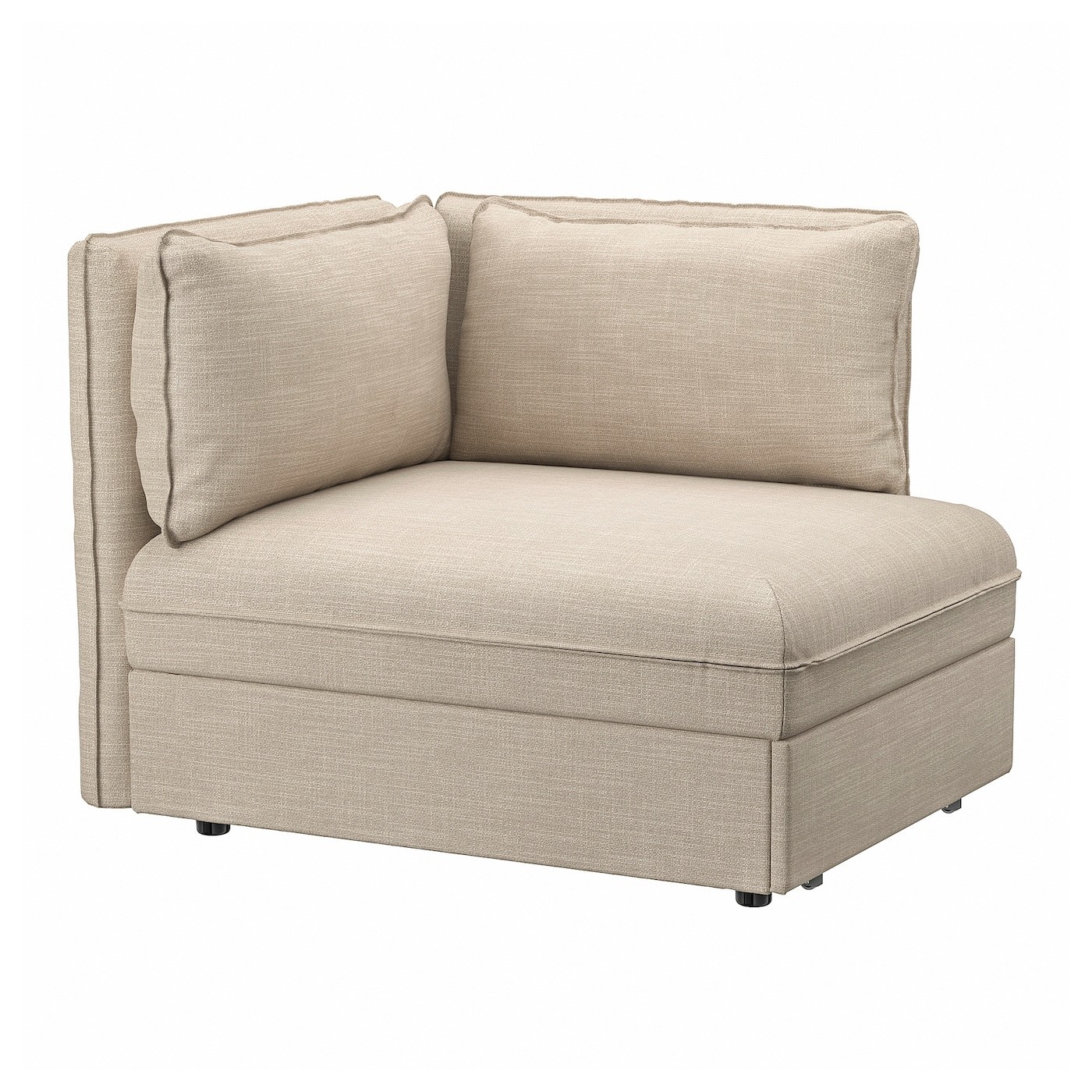 VALLENTUNA Sofa-bed module with backrests