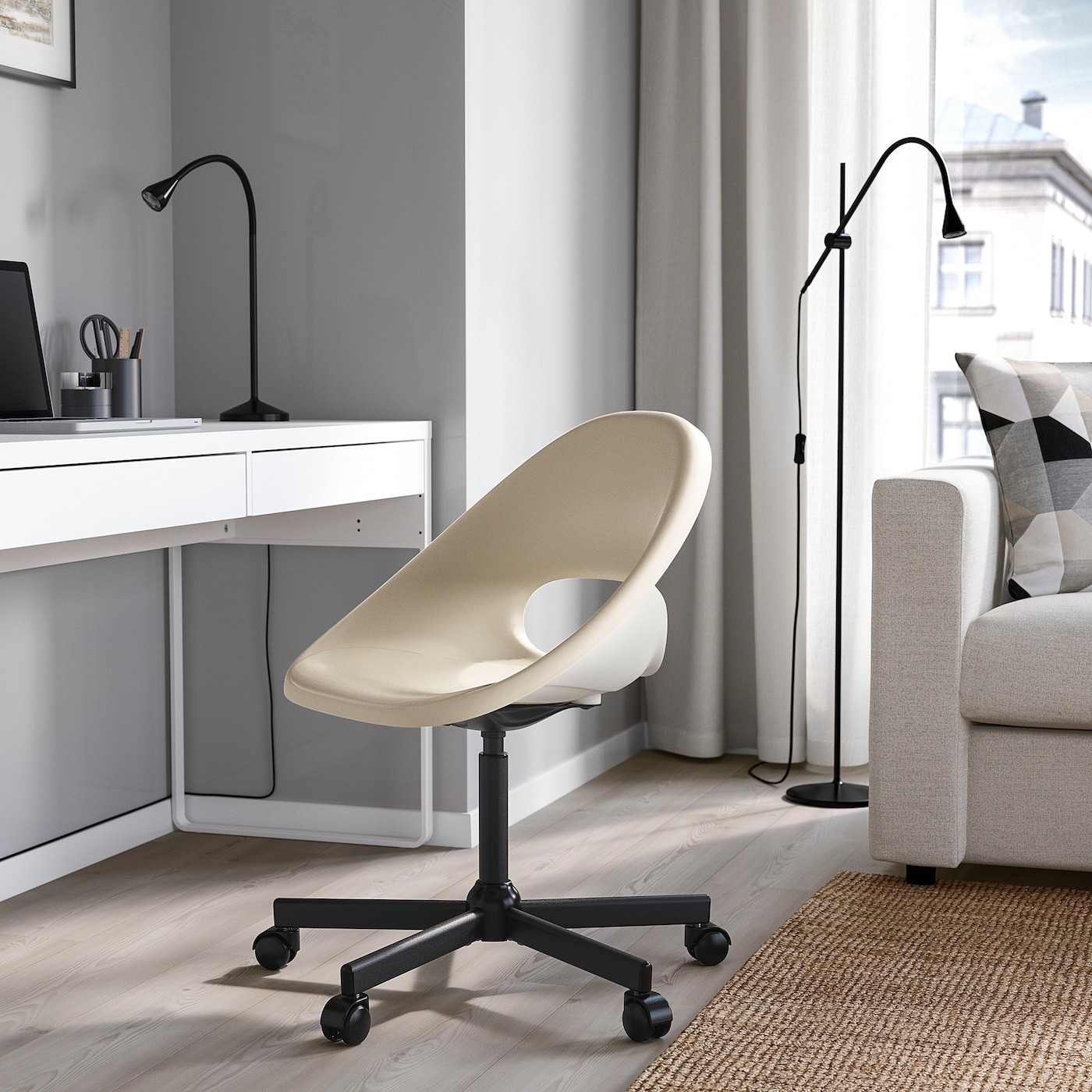 ELDBERGET / MALSKÄR Swivel chair