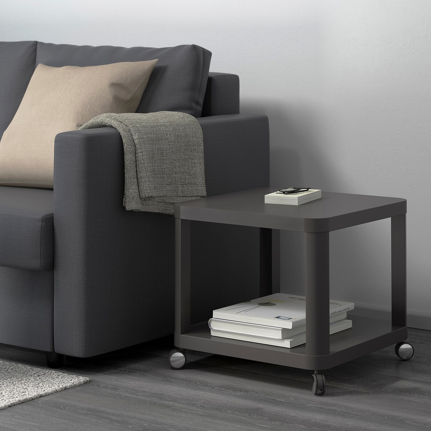 TINGBY Side table on castors