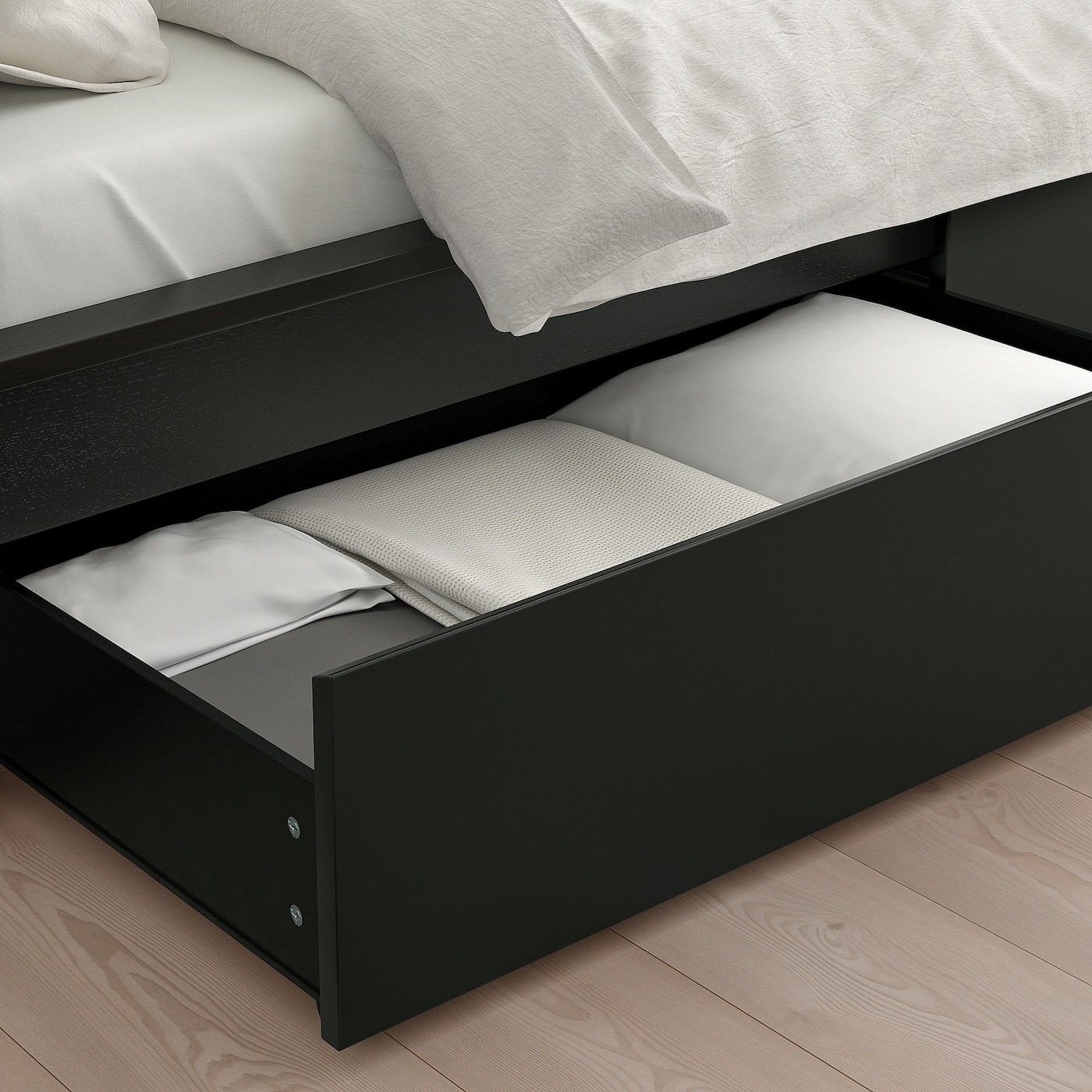 MALM Bed storage box for high bed frame