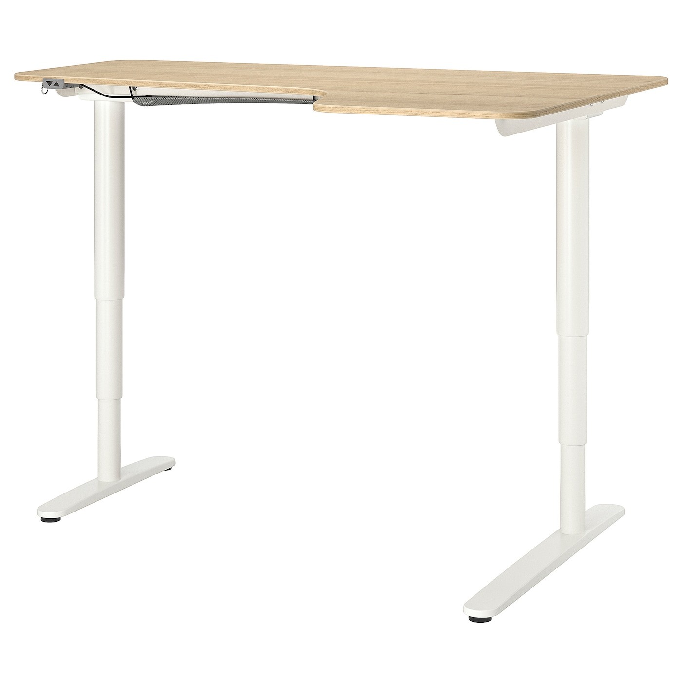 BEKANT Corner desk right sit/stand