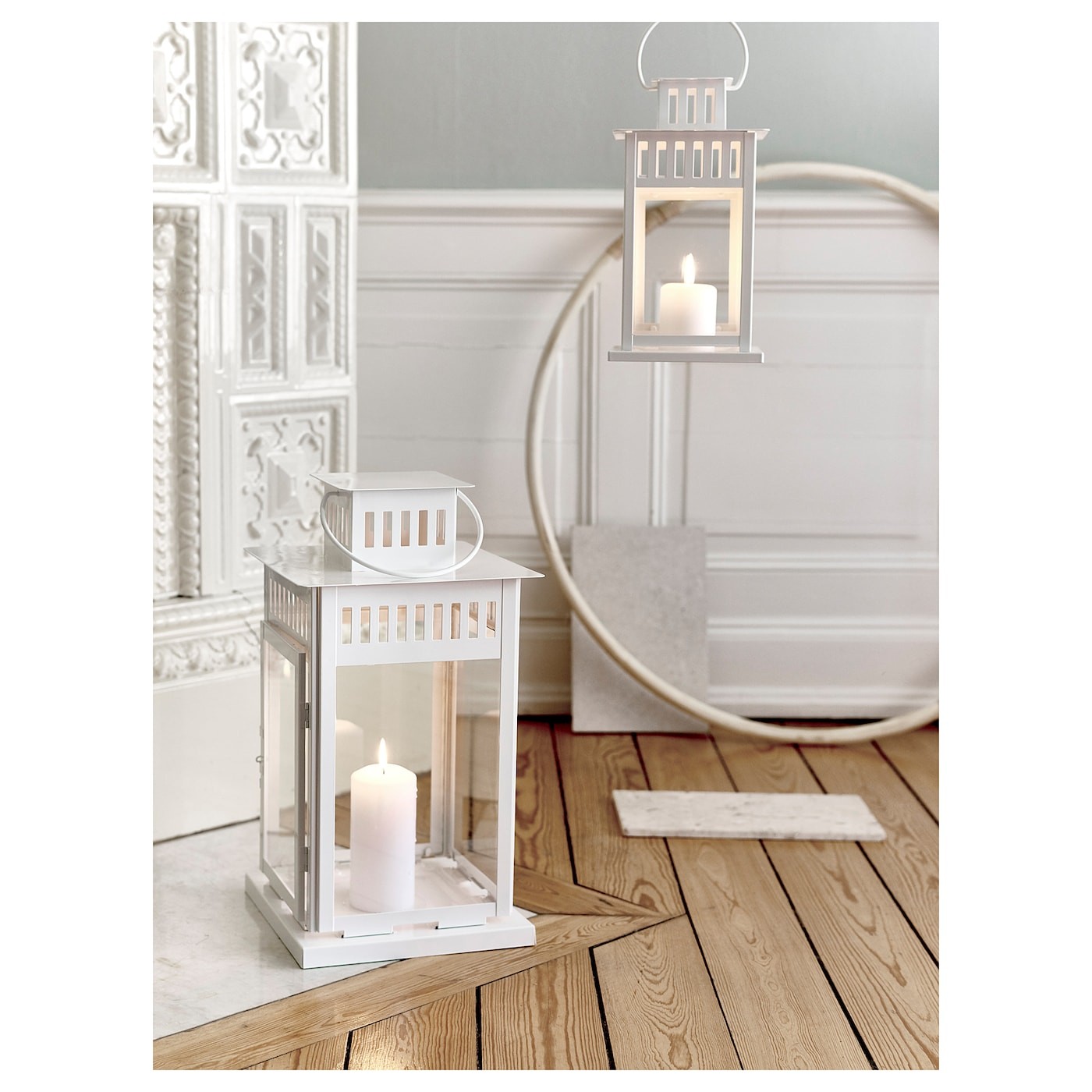 BORRBY Lantern for block candle