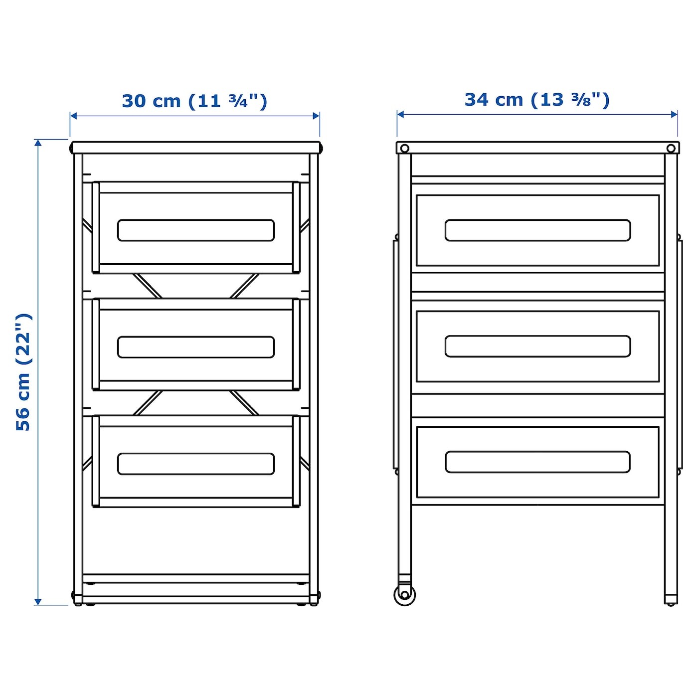 LENNART Drawer unit