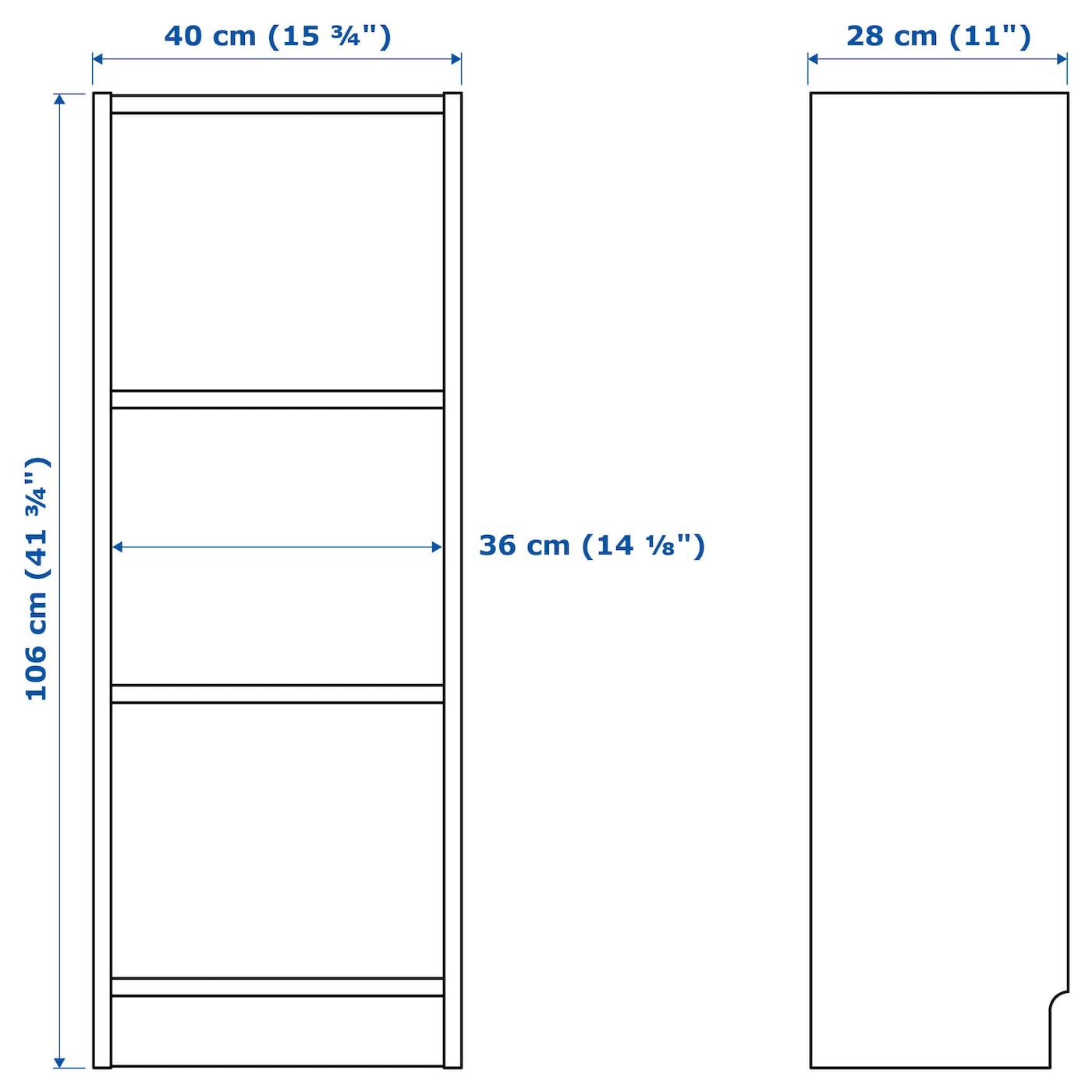 BILLY Bookcase