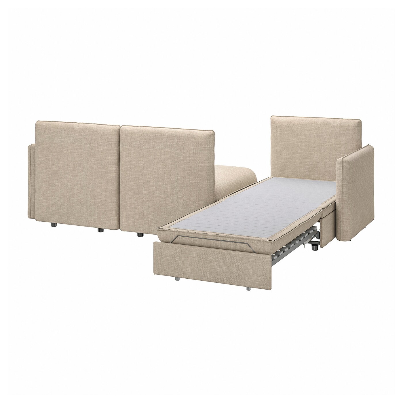 VALLENTUNA 3-seat modular sofa with sofa-bed