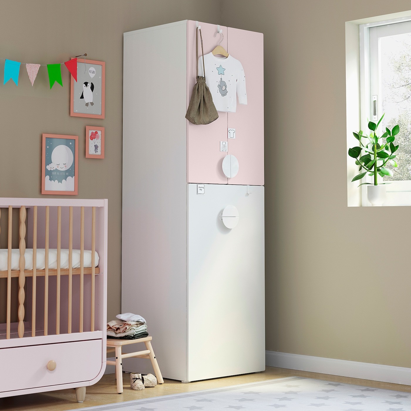 MYLLRA Cot with drawer