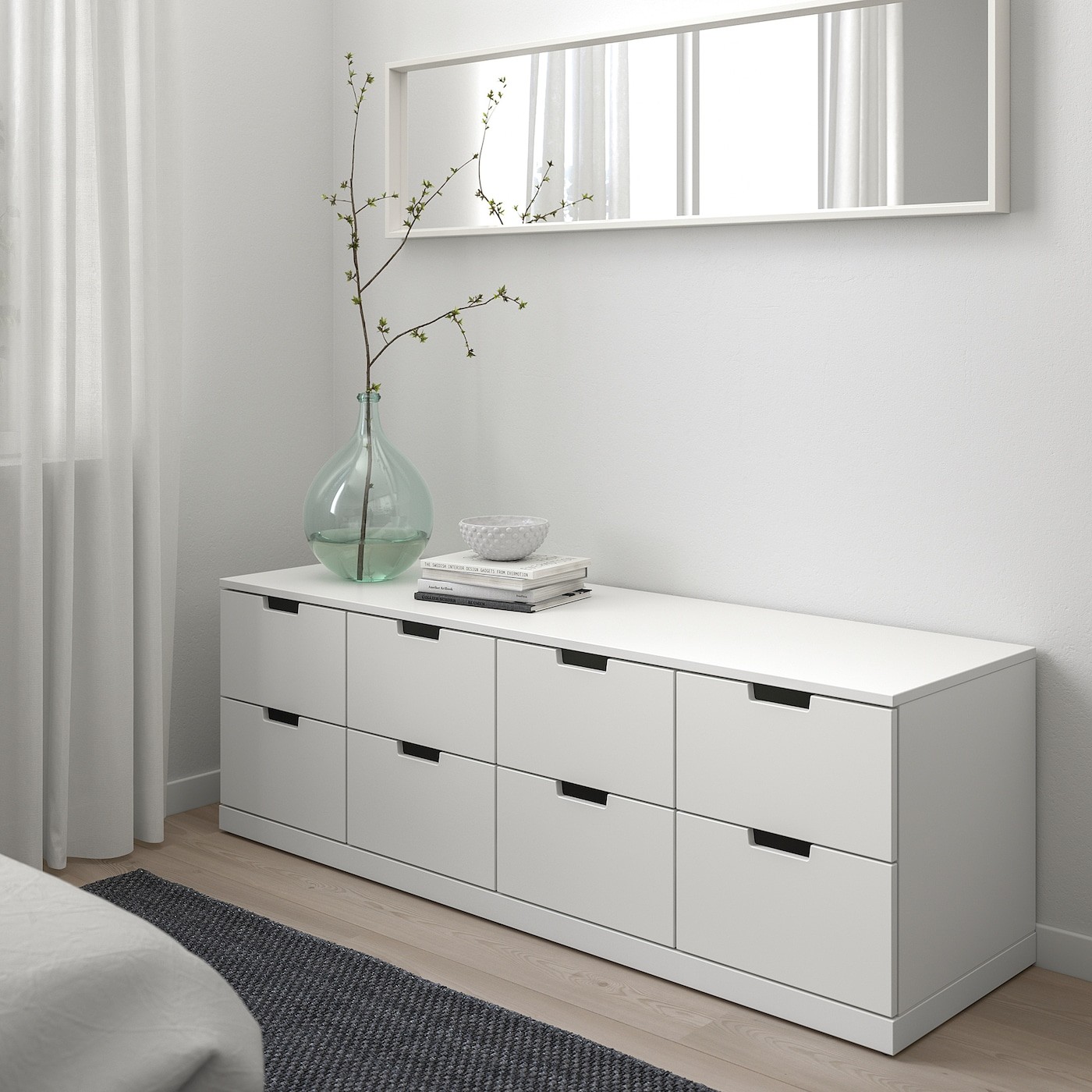 NORDLI Chest of 8 drawers