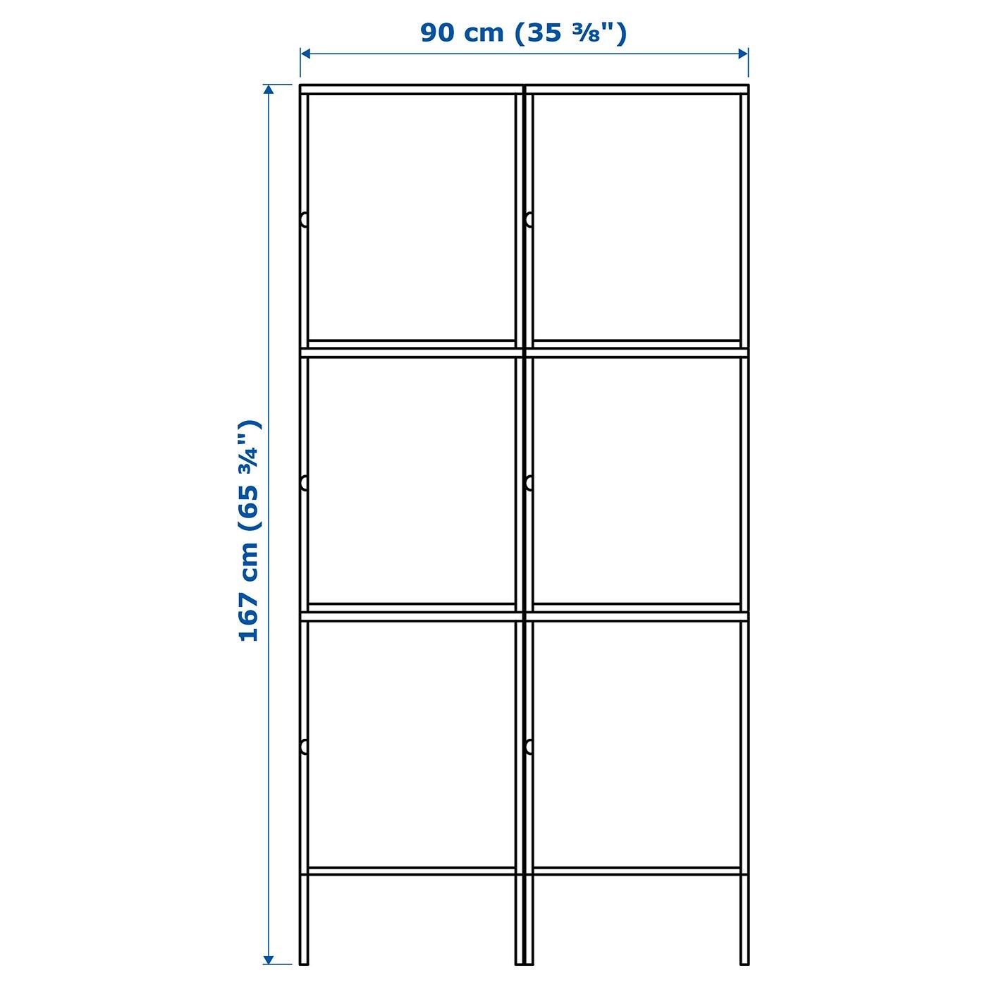 HÄLLAN Storage combination with doors