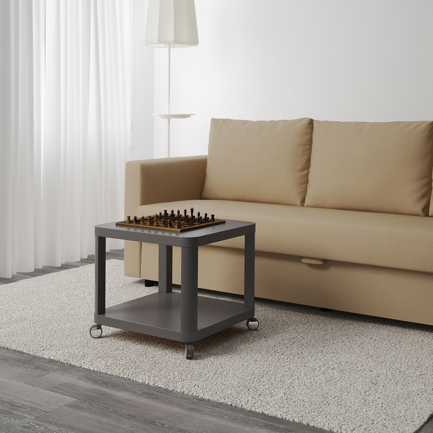 TINGBY Side table on castors