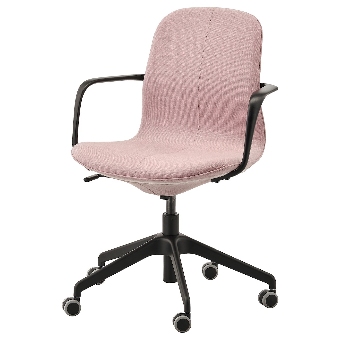 LÅNGFJÄLL Office chair with armrests