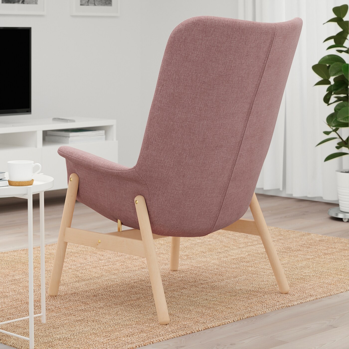 VEDBO High-back armchair