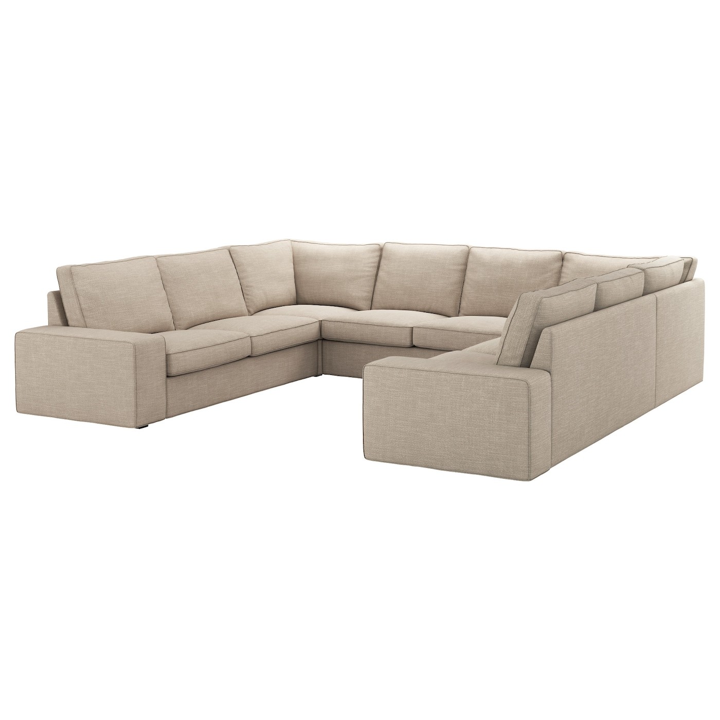 KIVIK U-shaped sofa, 6 seat