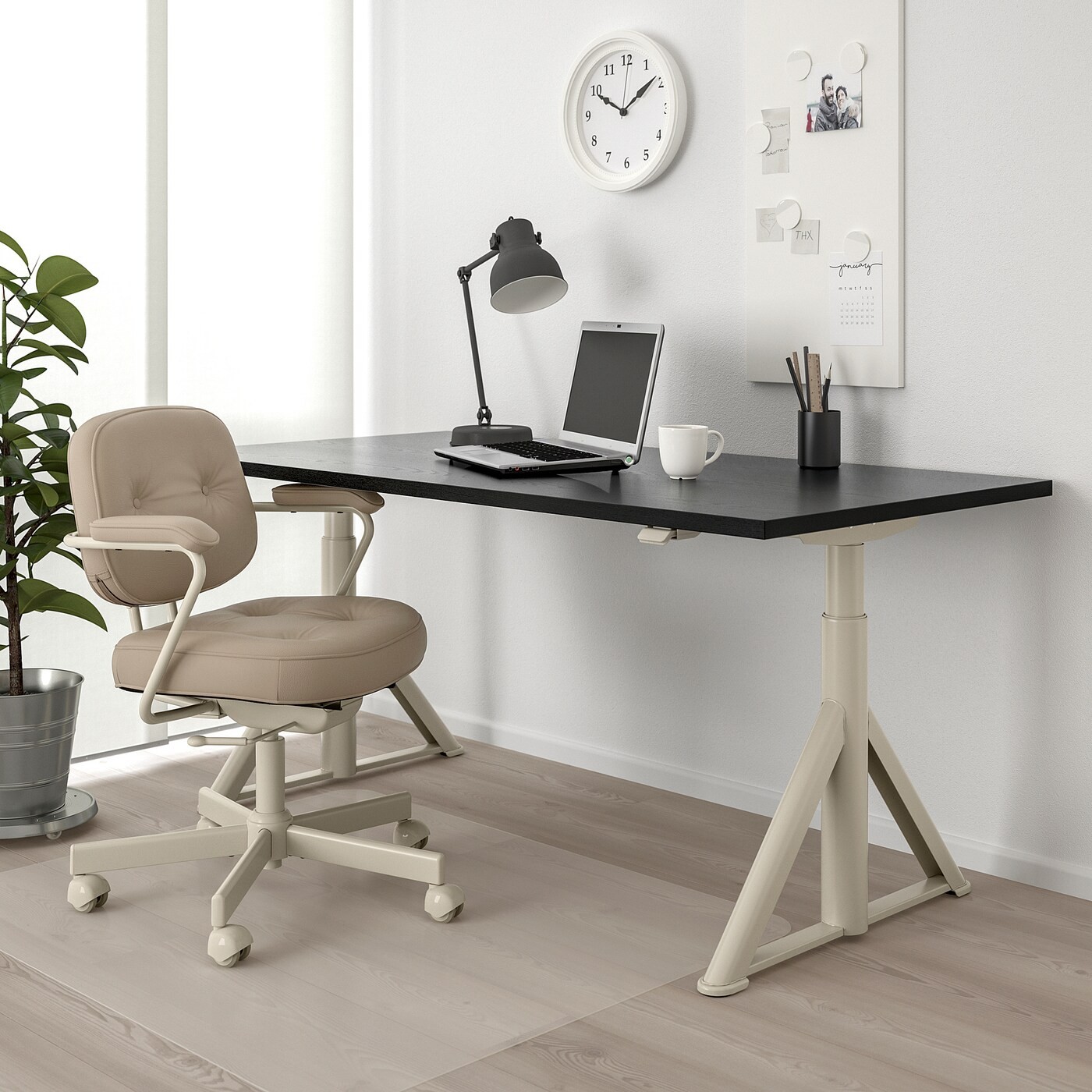 IDÅSEN Desk sit/stand