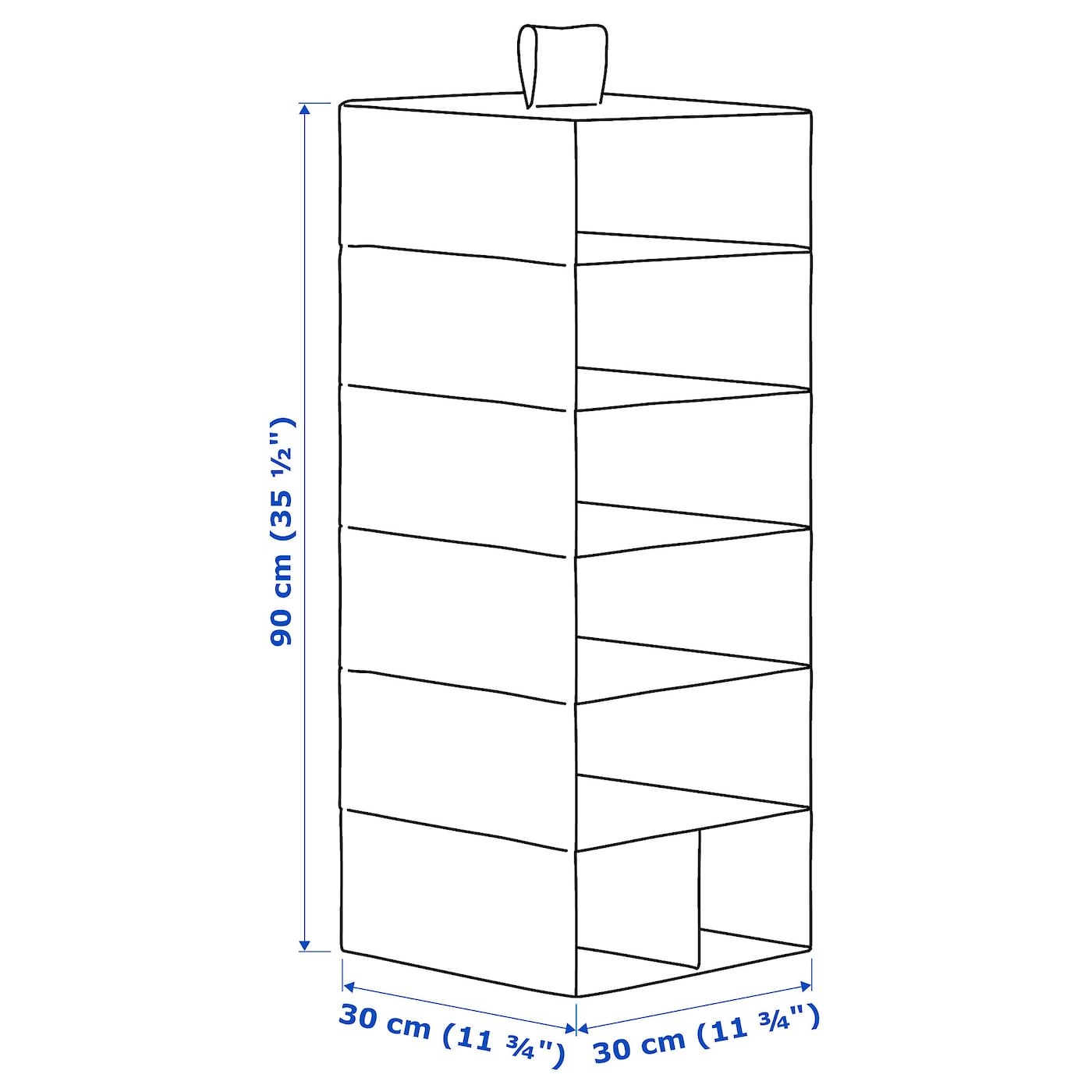 STUK Storage with 7 compartments