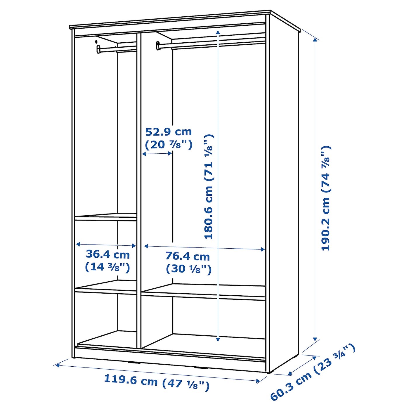 SONGESAND Wardrobe