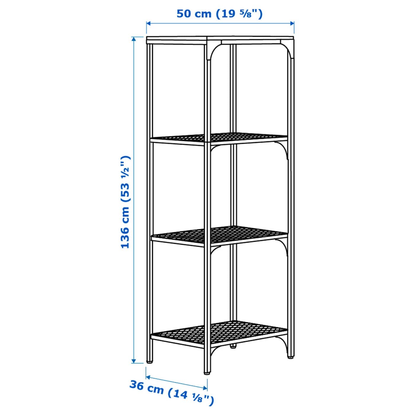 FJÄLLBO Shelving unit