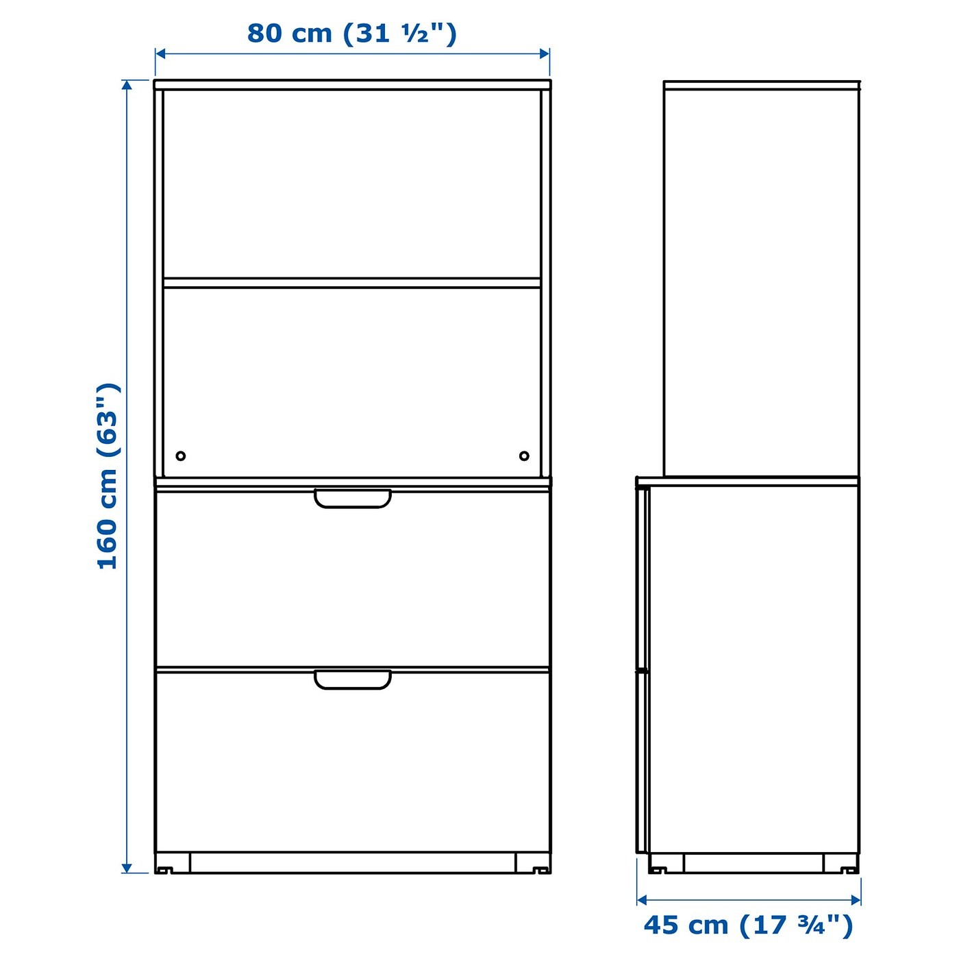 GALANT Storage combination with filing