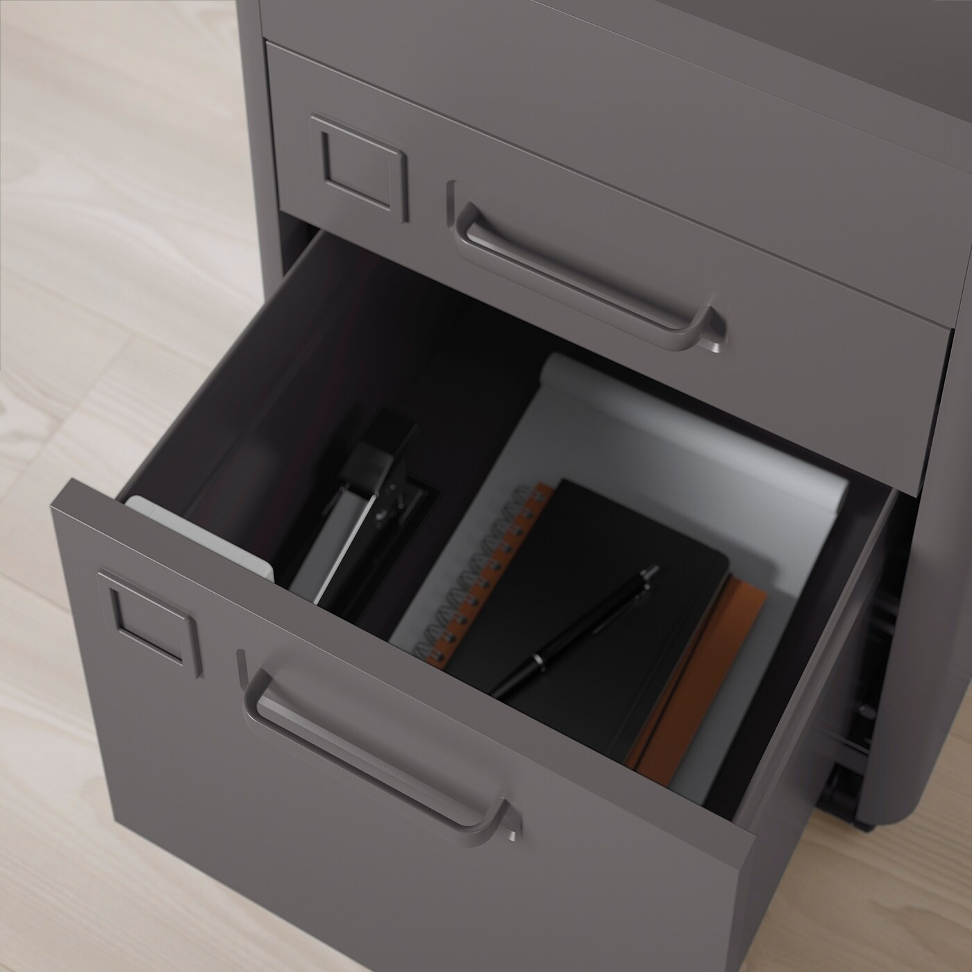 IDÅSEN Drawer unit with smart lock