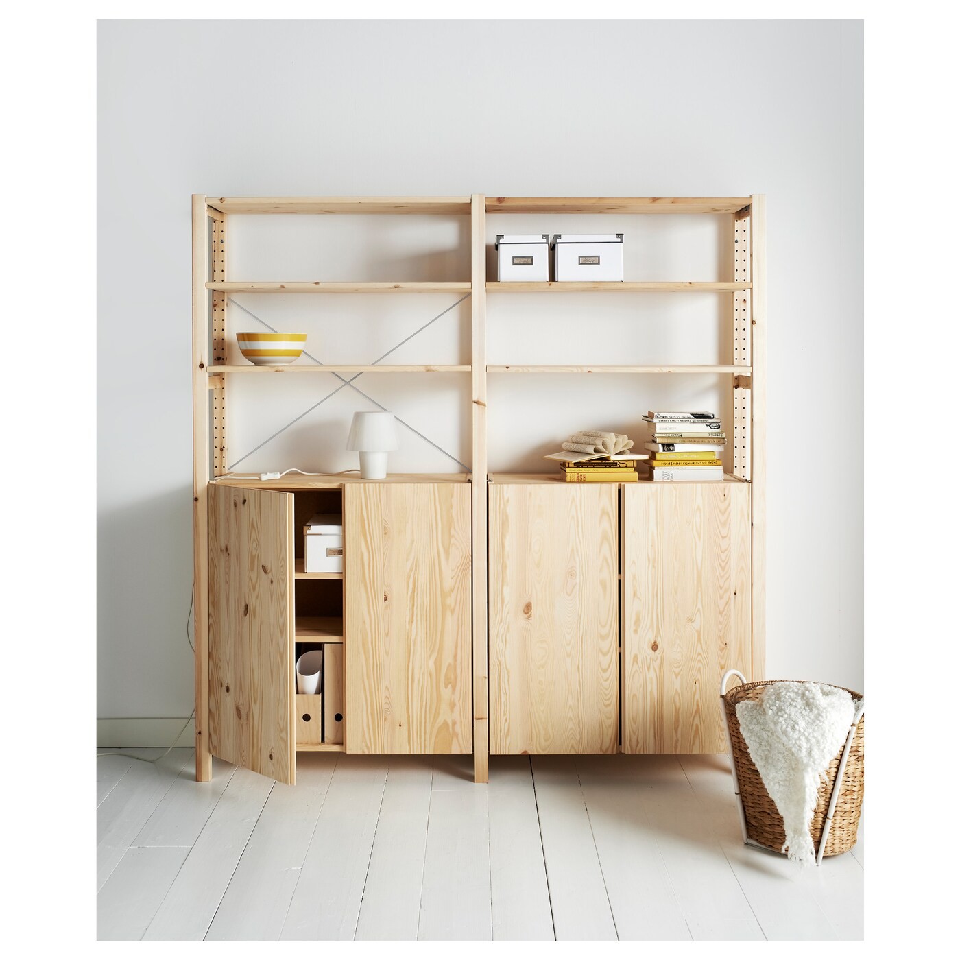 IVAR 2 sections/shelves/cabinet