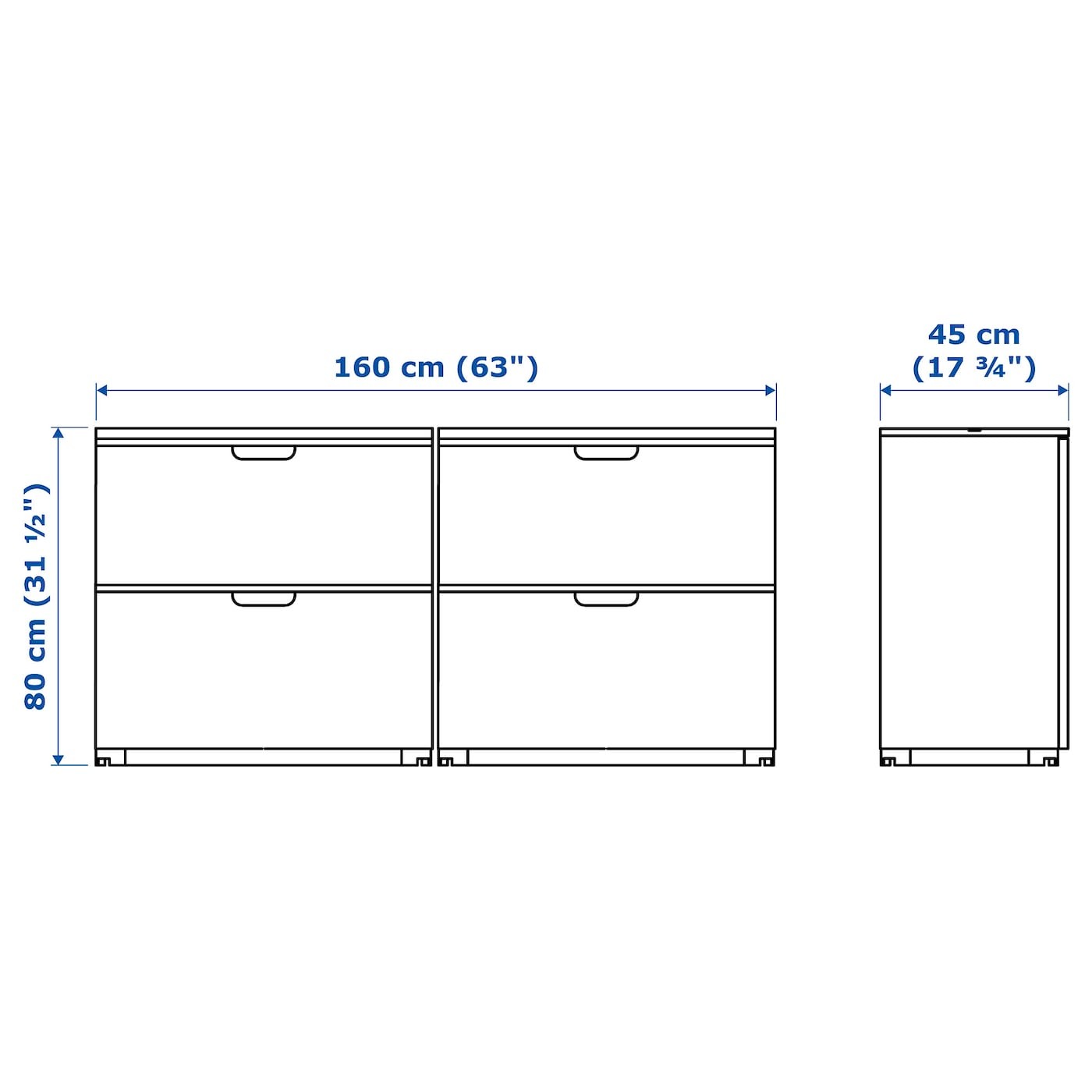 GALANT Storage combination with filing