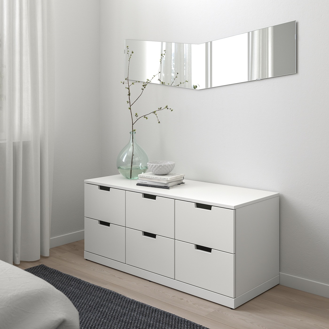 NORDLI Chest of 6 drawers