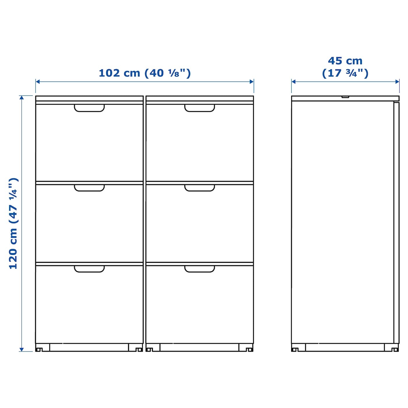 GALANT Storage combination with filing