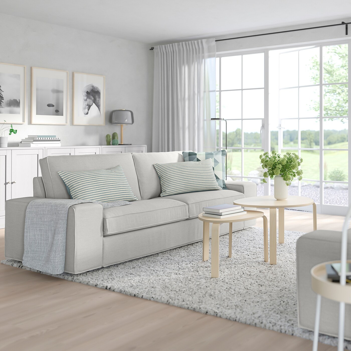 KIVIK Three-seat sofa