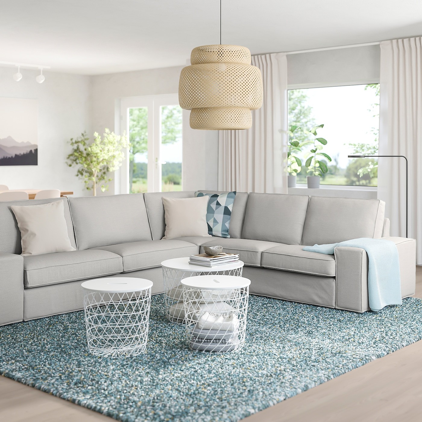 KIVIK Corner sofa, 5-seat