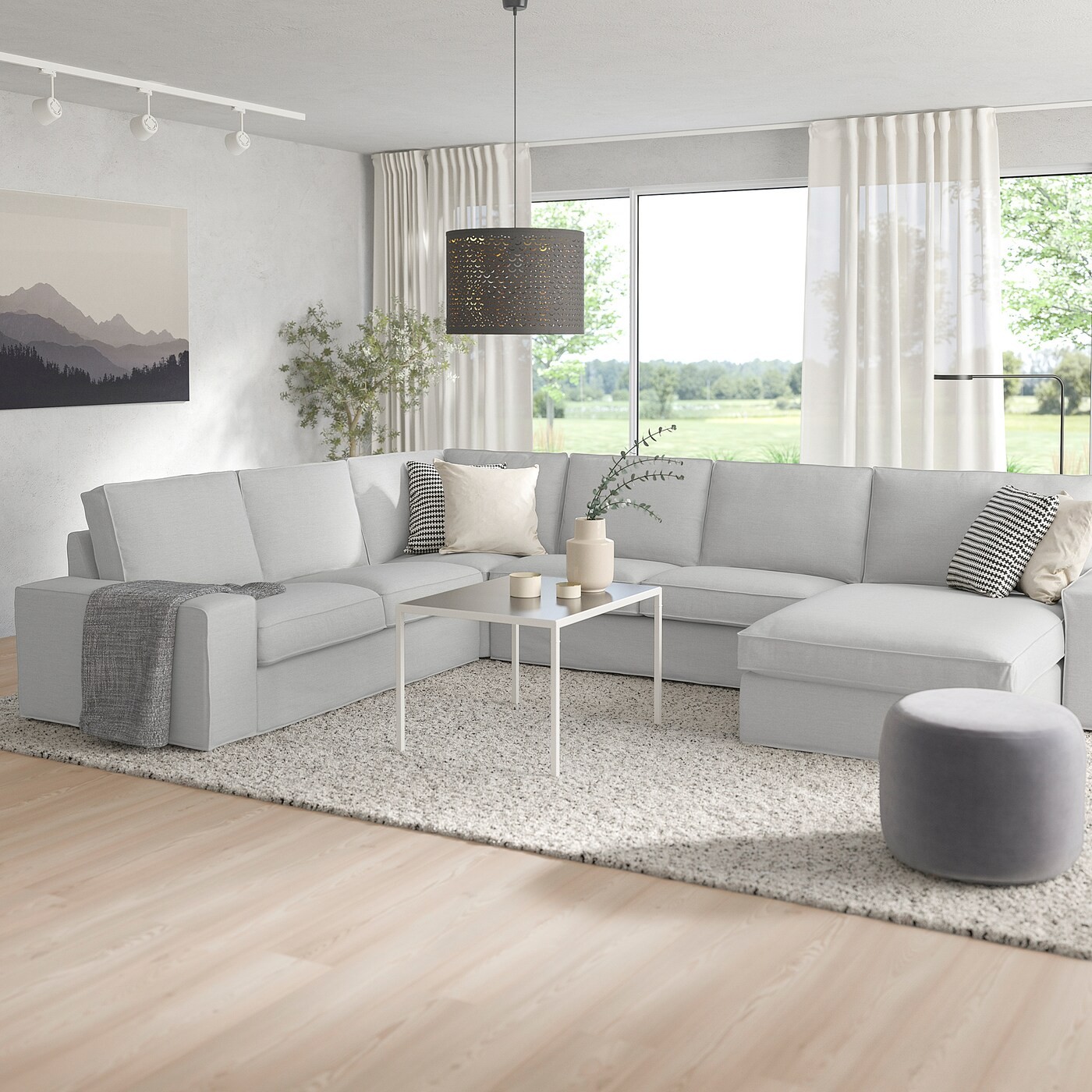 KIVIK Corner sofa, 5-seat