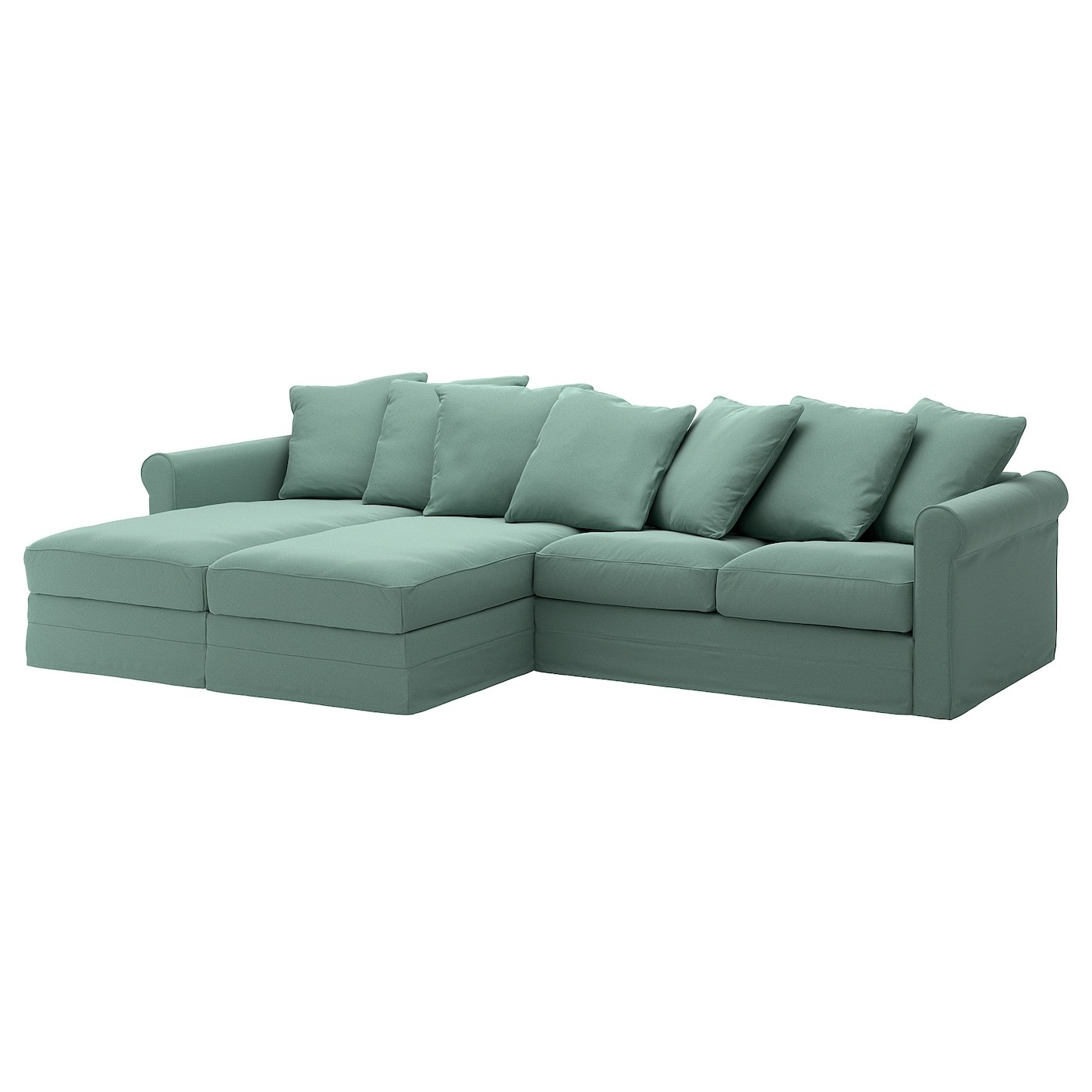 GRÖNLID 4-seat sofa with chaise longues