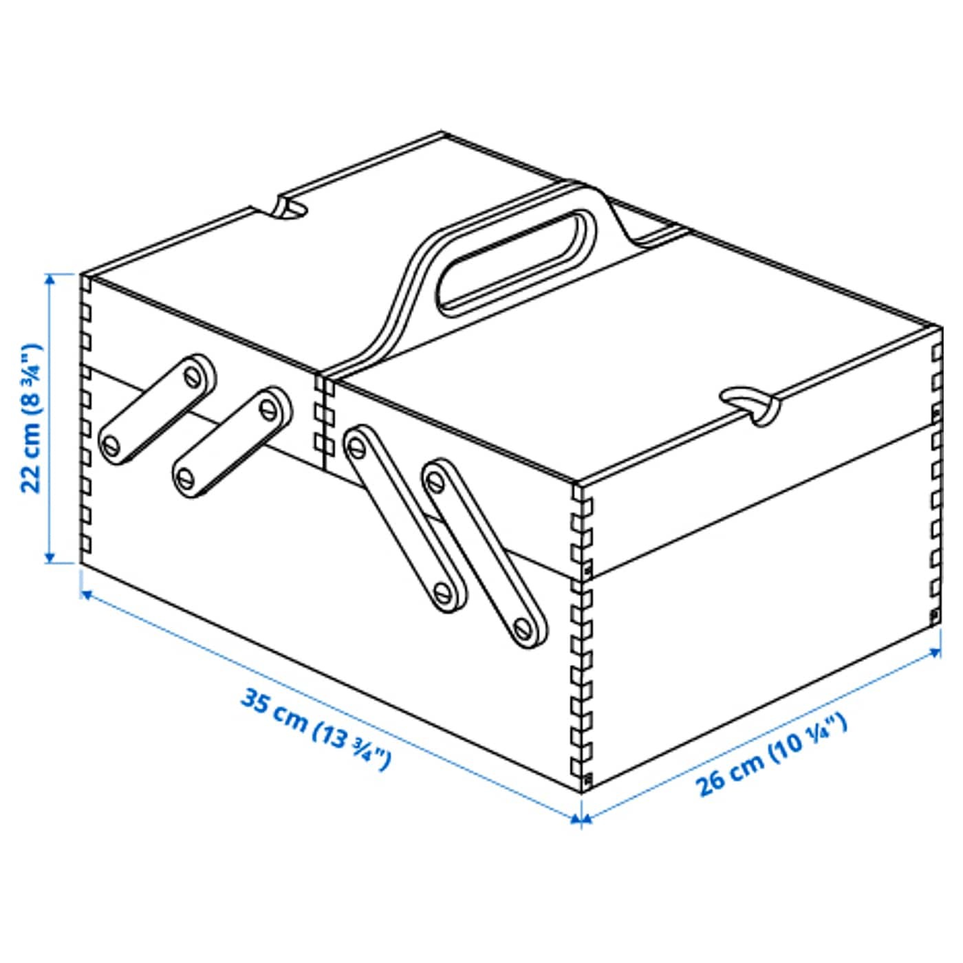 KLÄMMEMACKA Desk organiser