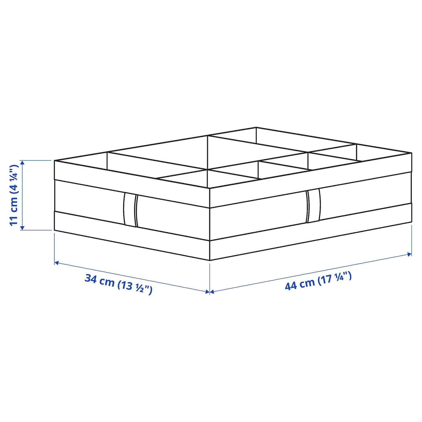 SKUBB Box with compartments