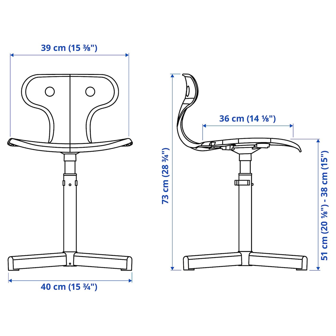 MOLTE Desk chair