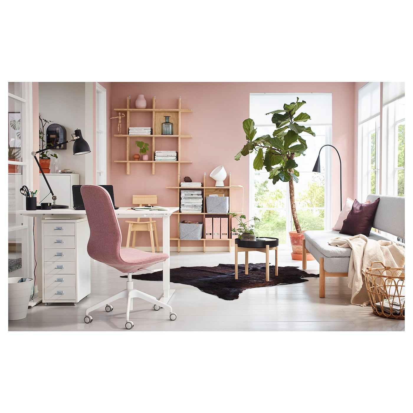 SKARSTA / TROTTEN Desk sit/stand