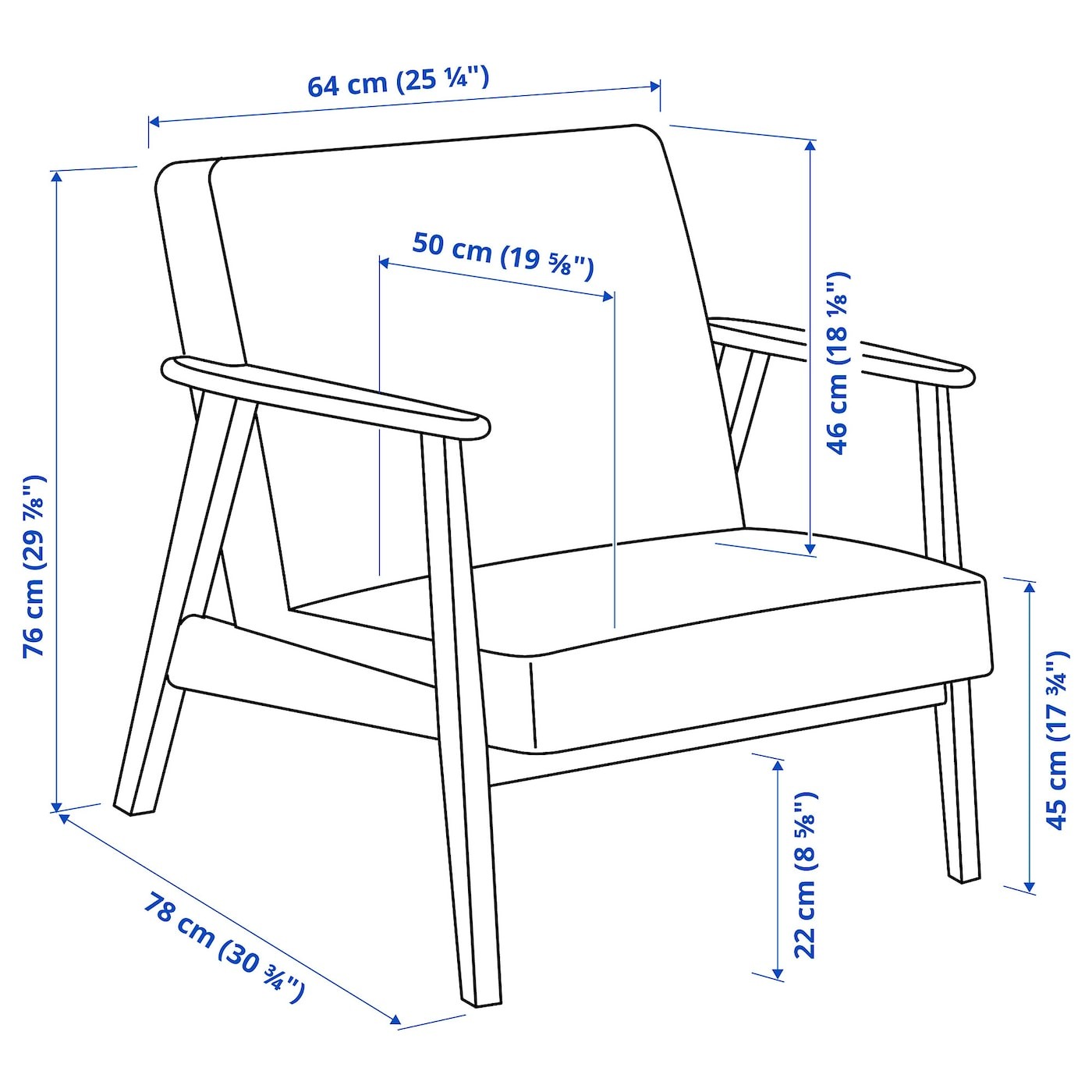 EKENÄSET Armchair