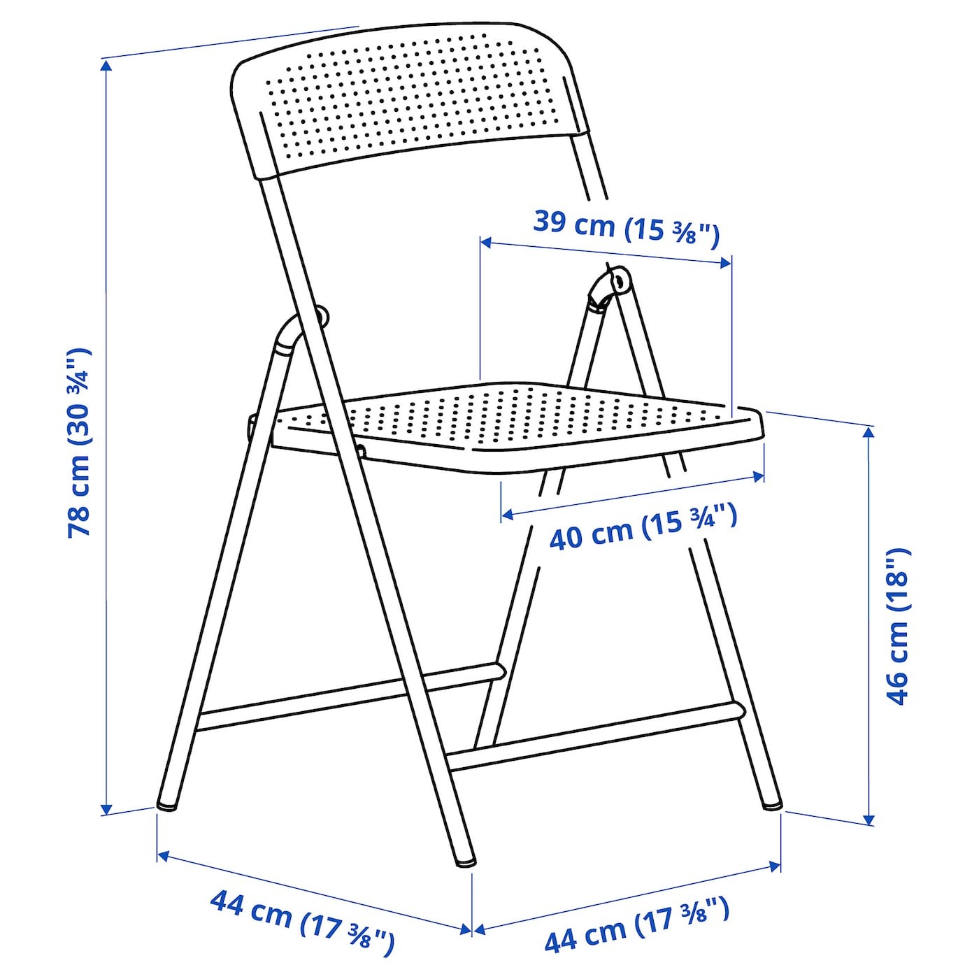 TORPARÖ Chair, in/outdoor