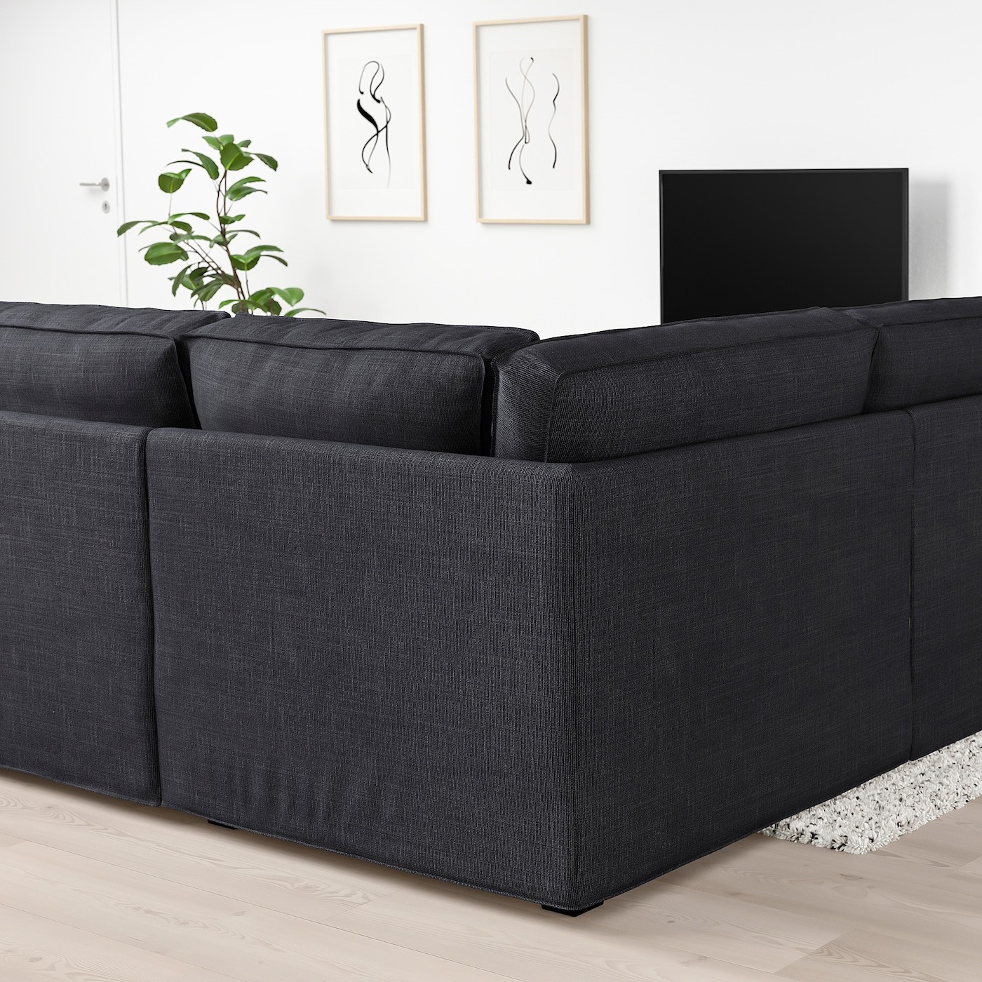 KIVIK Corner sofa, 5-seat