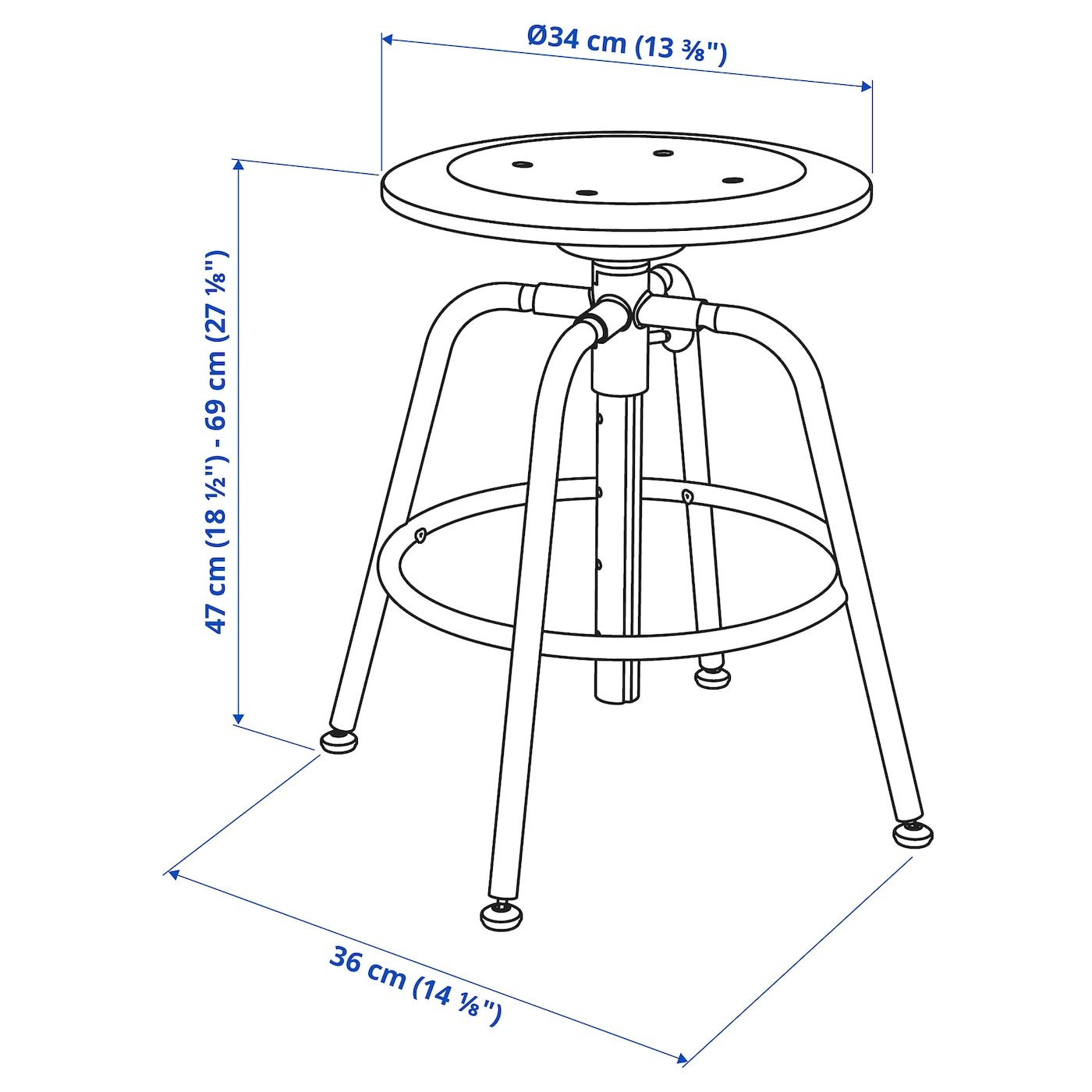 KULLABERG Stool