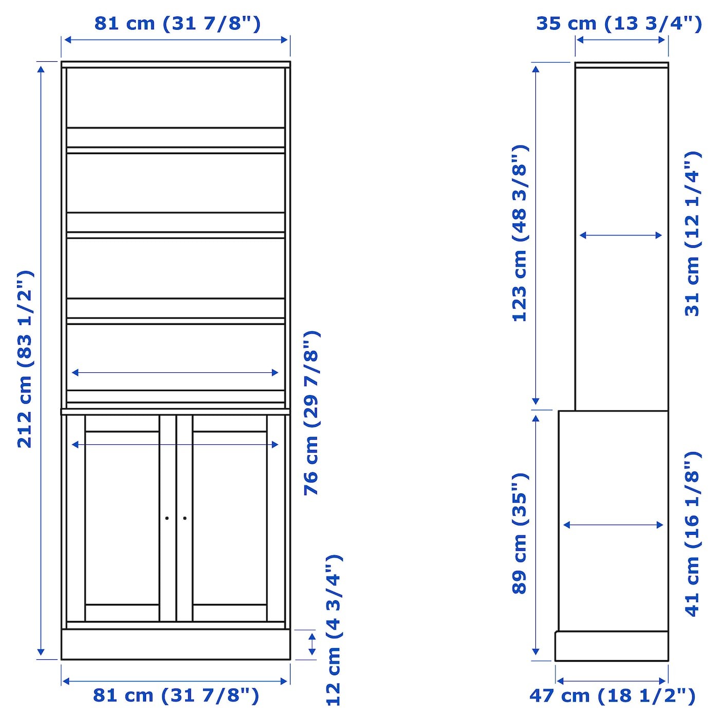 HAVSTA Storage combination