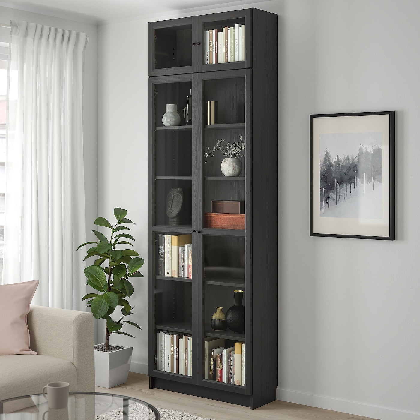 BILLY / OXBERG Bookcase