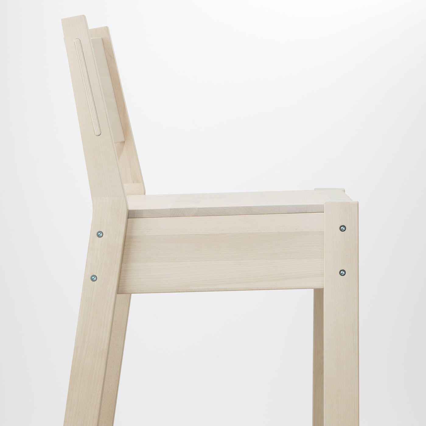 NORRÅKER Bar stool with backrest