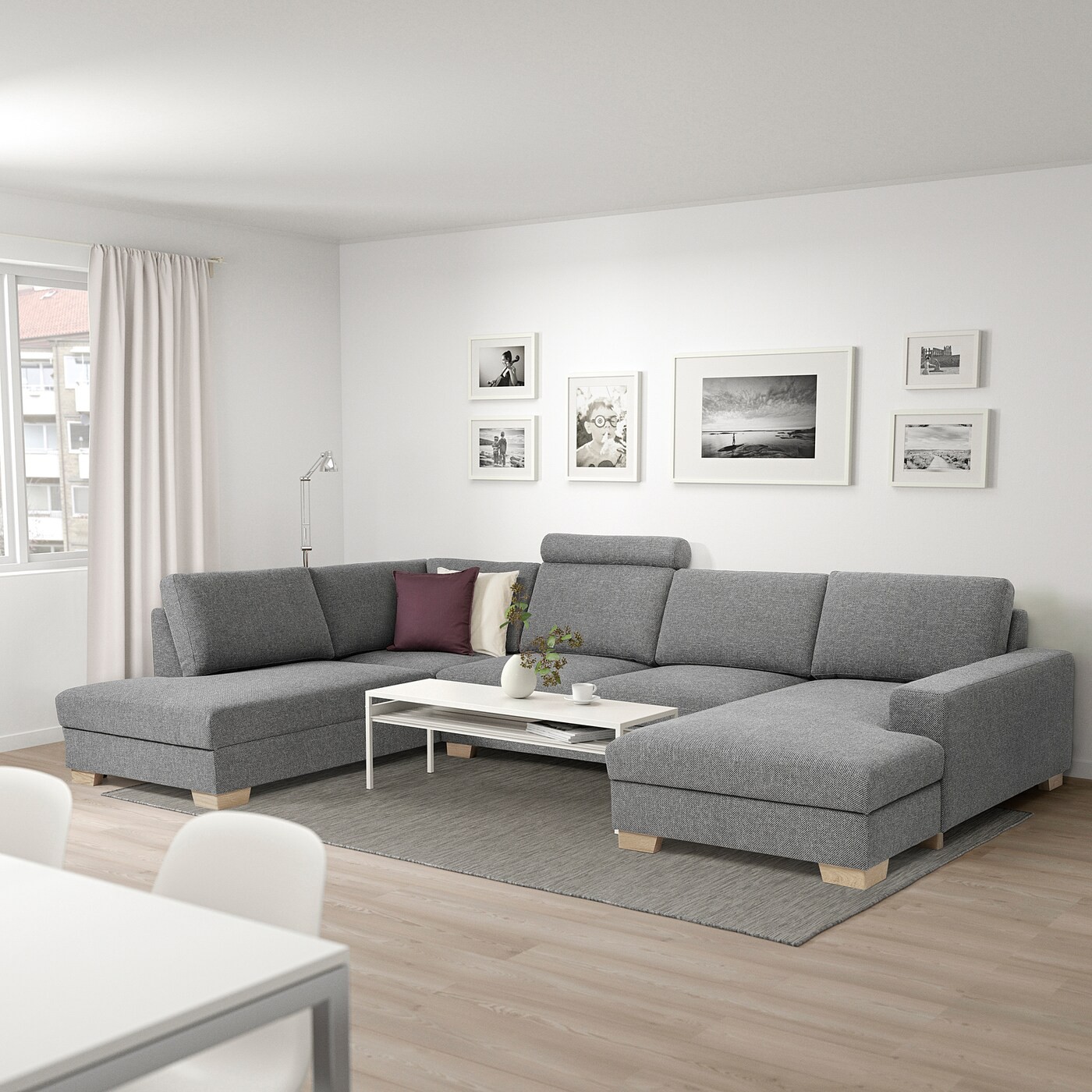 SÖRVALLEN Corner sofa, 4-seat