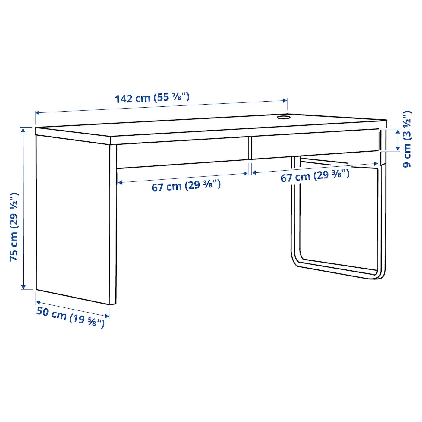 MICKE Desk