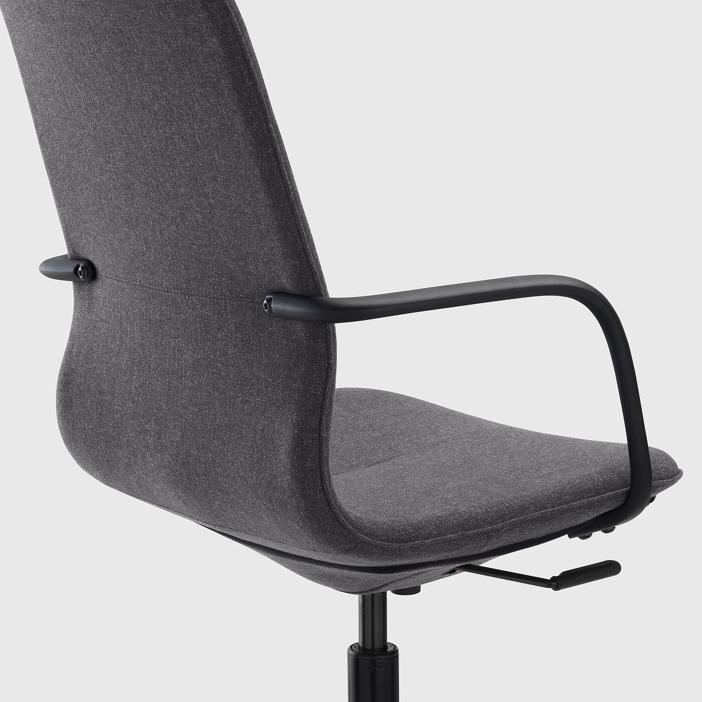 LÅNGFJÄLL Office chair with armrests