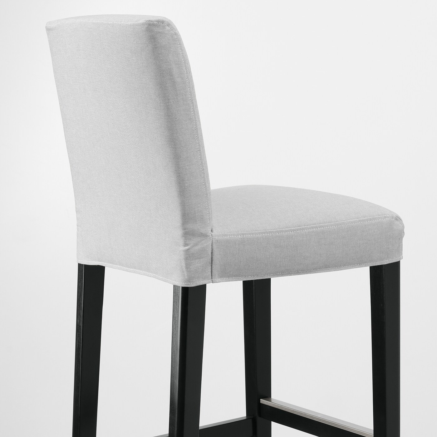 BERGMUND Bar stool with backrest