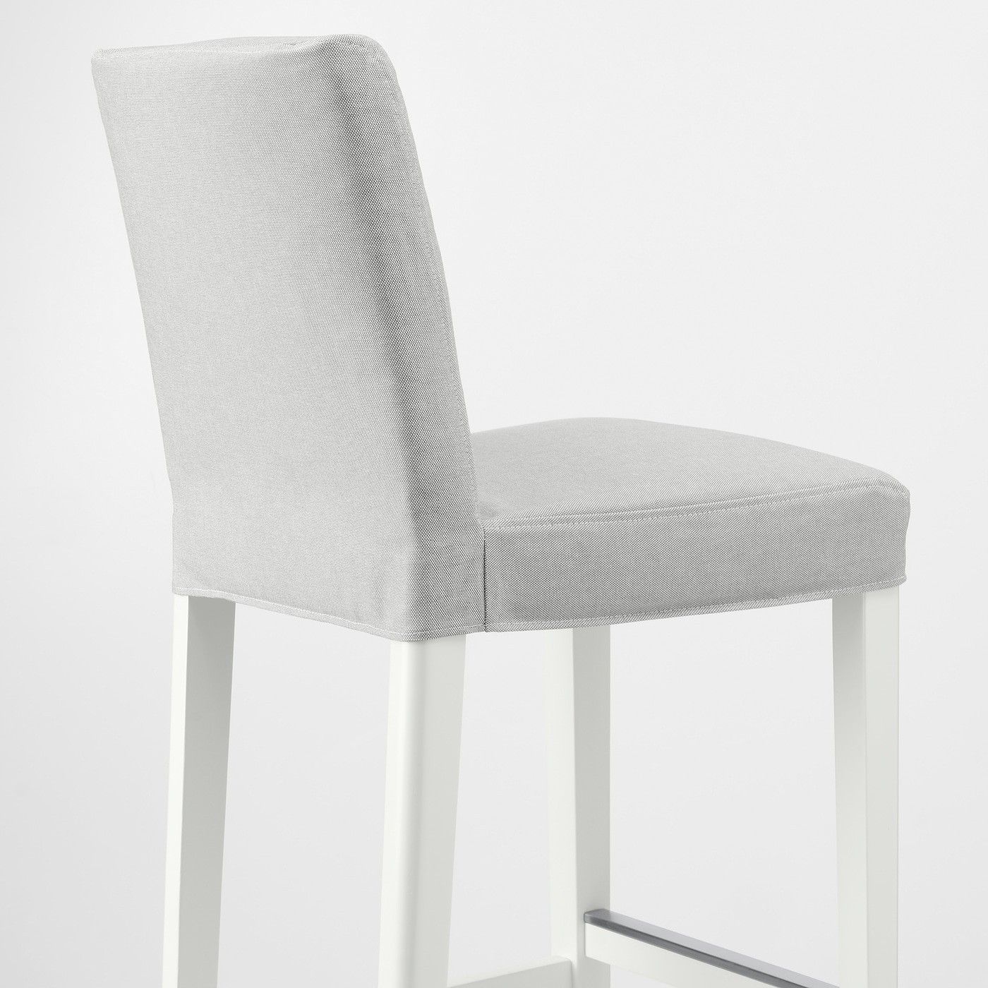 BERGMUND Bar stool with backrest