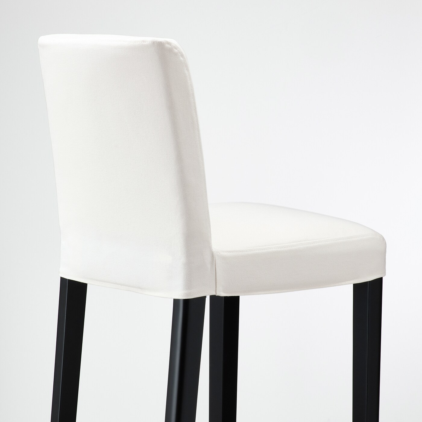 BERGMUND Bar stool with backrest